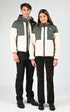 Blouson Textile Mixte K-Way, modèle Samson orsetto k5122sw de couleur green blackish ecru