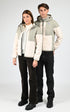 Blouson Textile Mixte K-Way, modèle Samson orsetto k5122sw de couleur green oak-ecru