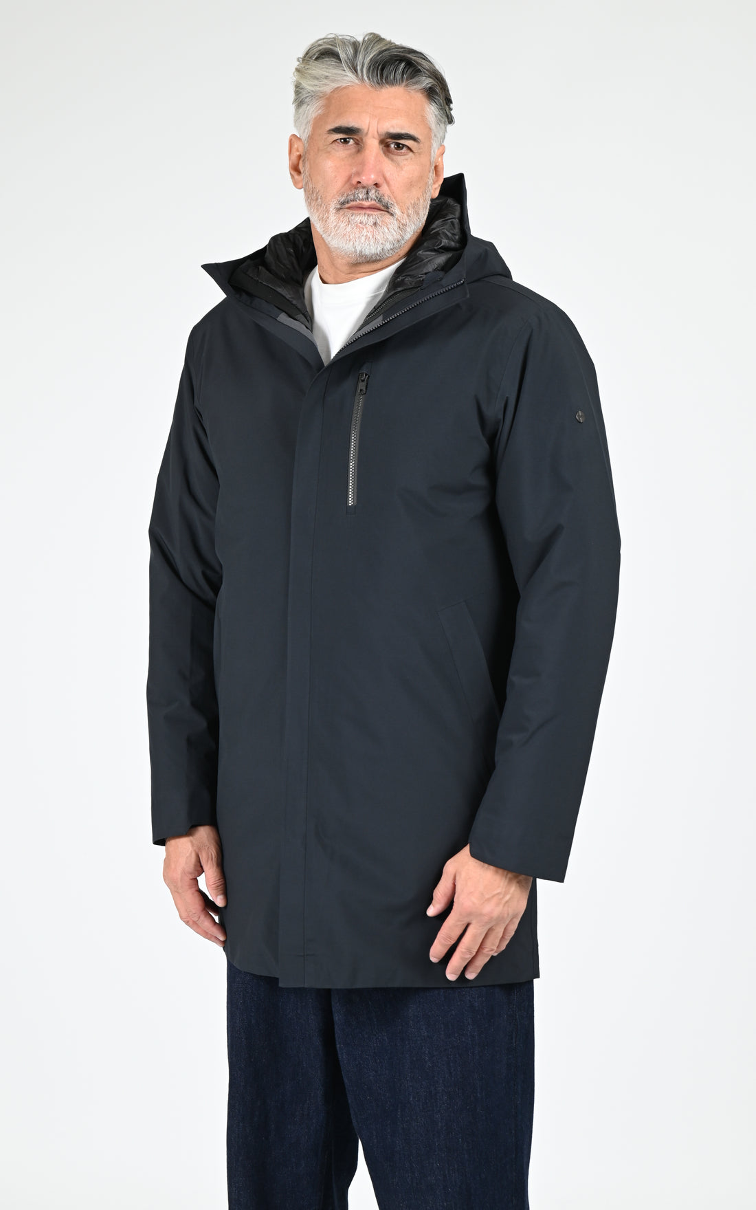 Parka 3-en-1 Urban II bleu marine
