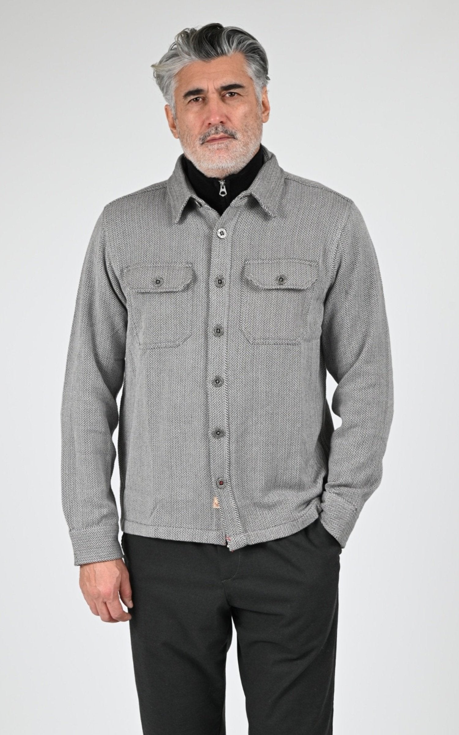 Chemise Textile Homme Iron And Resin, modèle Shiff 104302 de couleur black