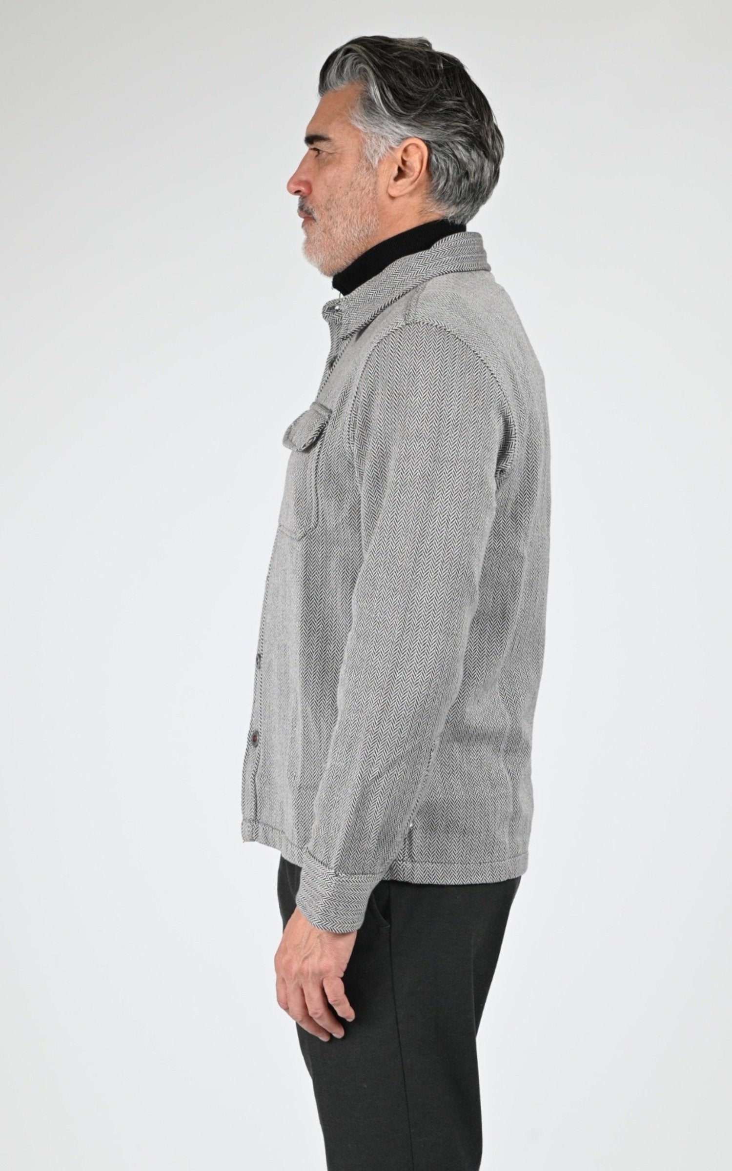 Chemise Textile Homme Iron And Resin, modèle Shiff 104302 de couleur black 3