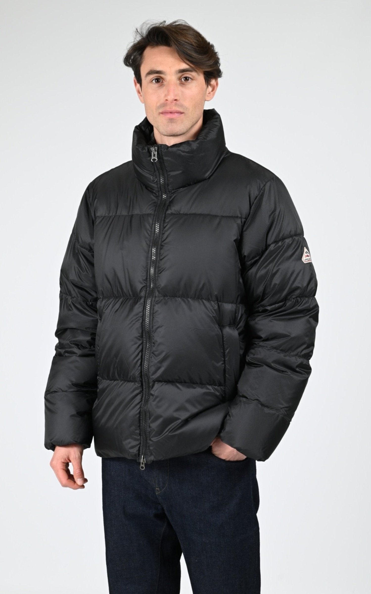 Ves doudoune Textile Homme Pyrenex, modèle Shift ripstop de couleur black 1