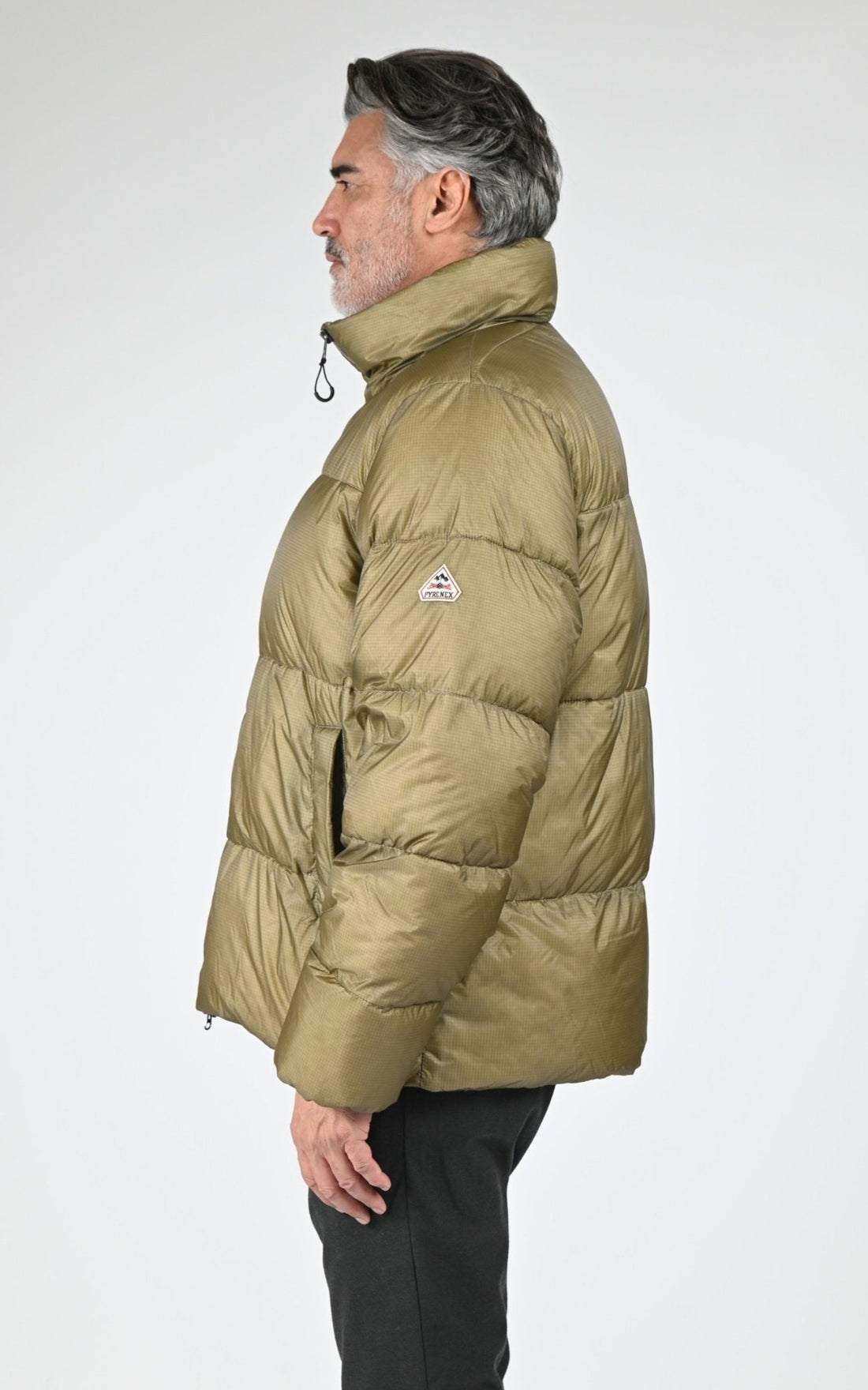 Ves doudoune Textile Homme Pyrenex, modèle Shift ripstop de couleur mermaid