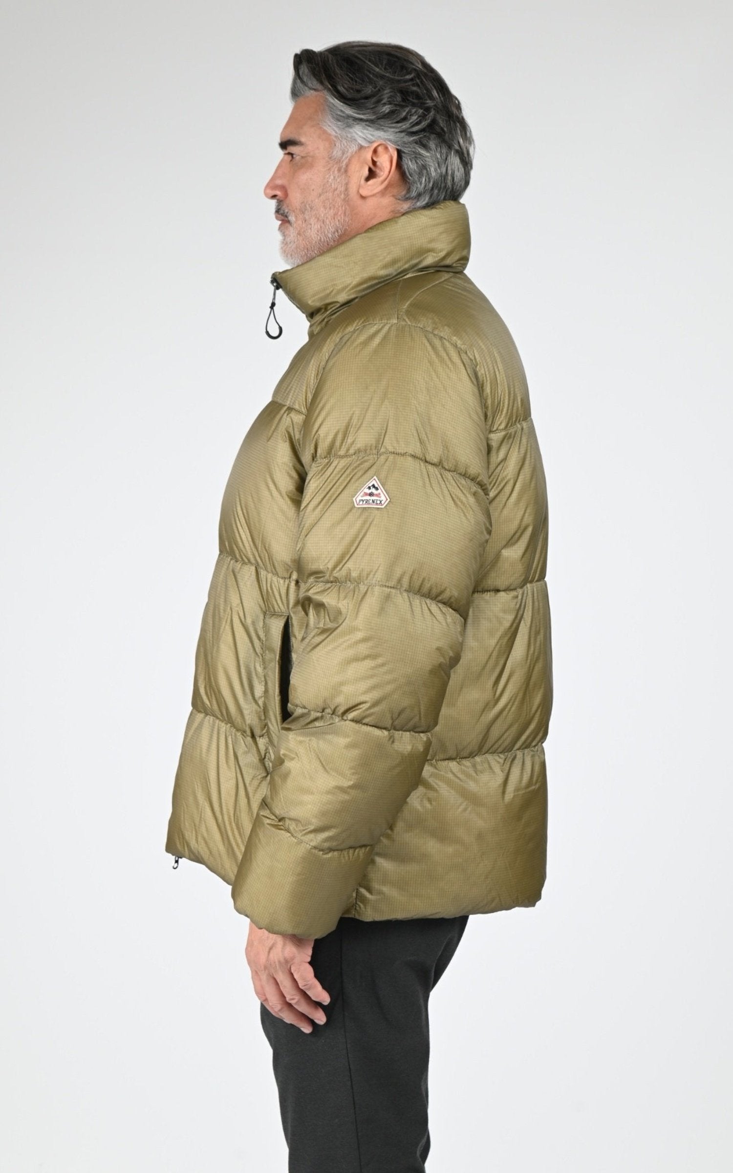 Ves doudoune Textile Homme Pyrenex, modèle Shift ripstop de couleur mermaid