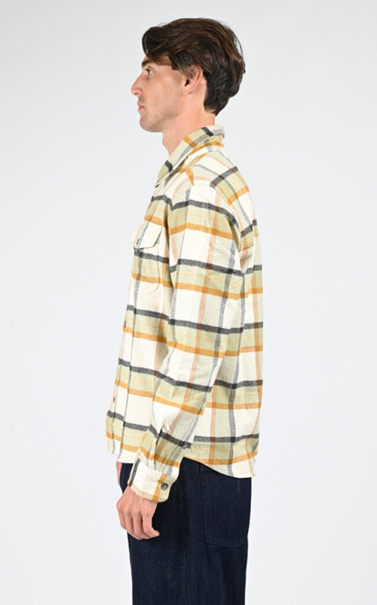Chemise Textile Homme Iron And Resin, modèle Sierra 104292 de couleur natural
