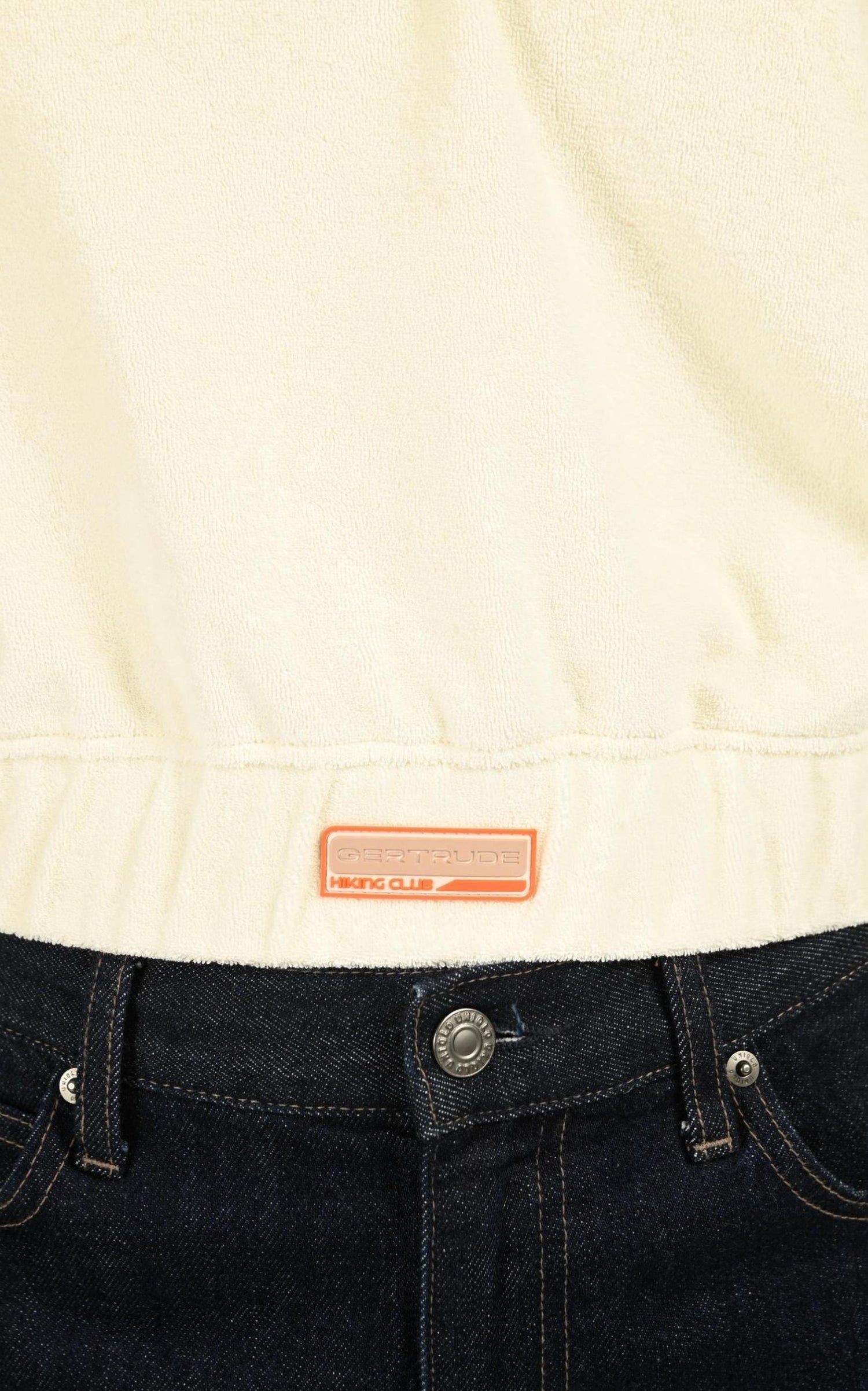 Sweat Textile Femme Gertrude Et Gaston, modèle Soleia de couleur beige / taupe 5