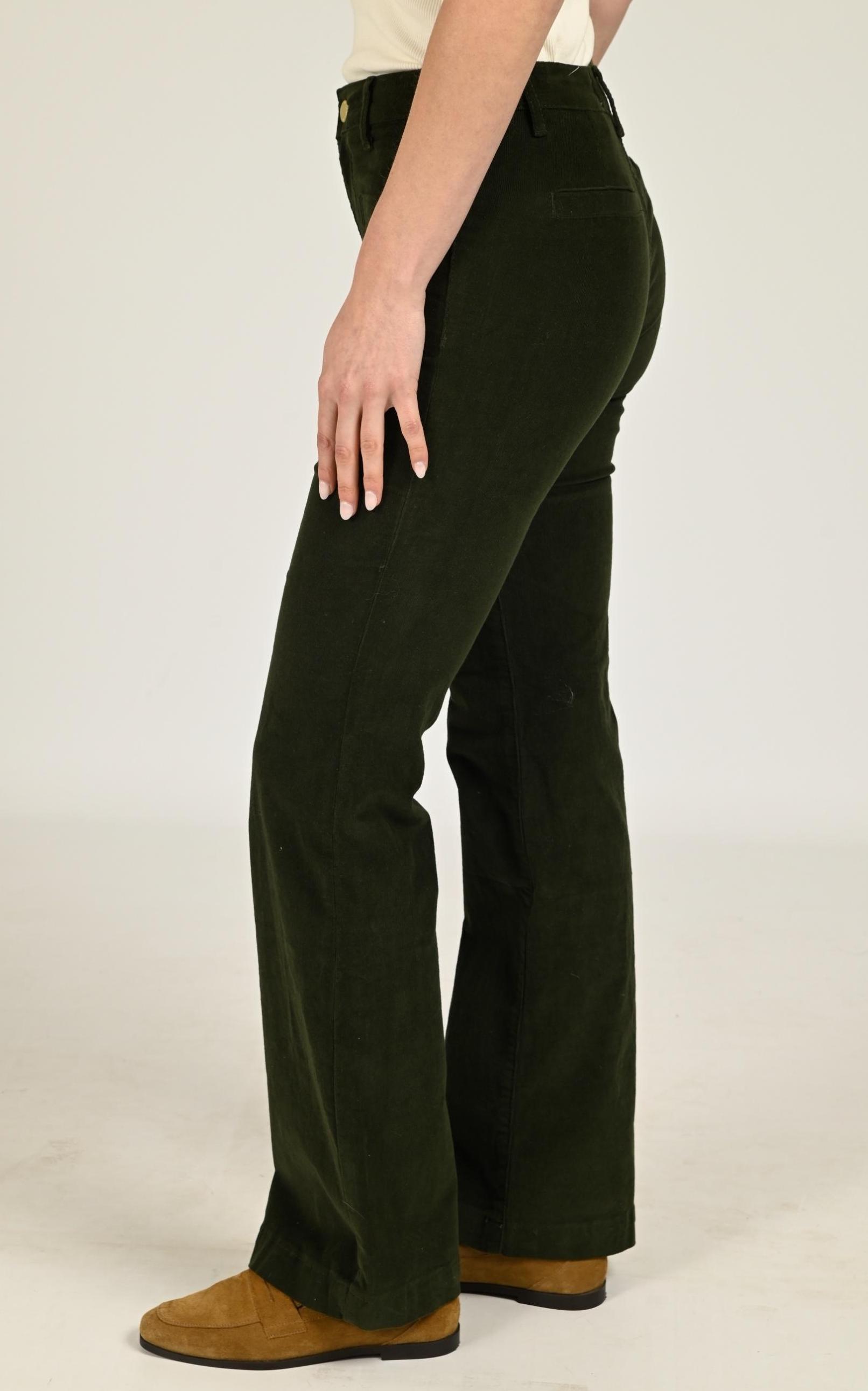 Pantalon Textile Femme La Petite Etoile, modèle Sonny de couleur kaki