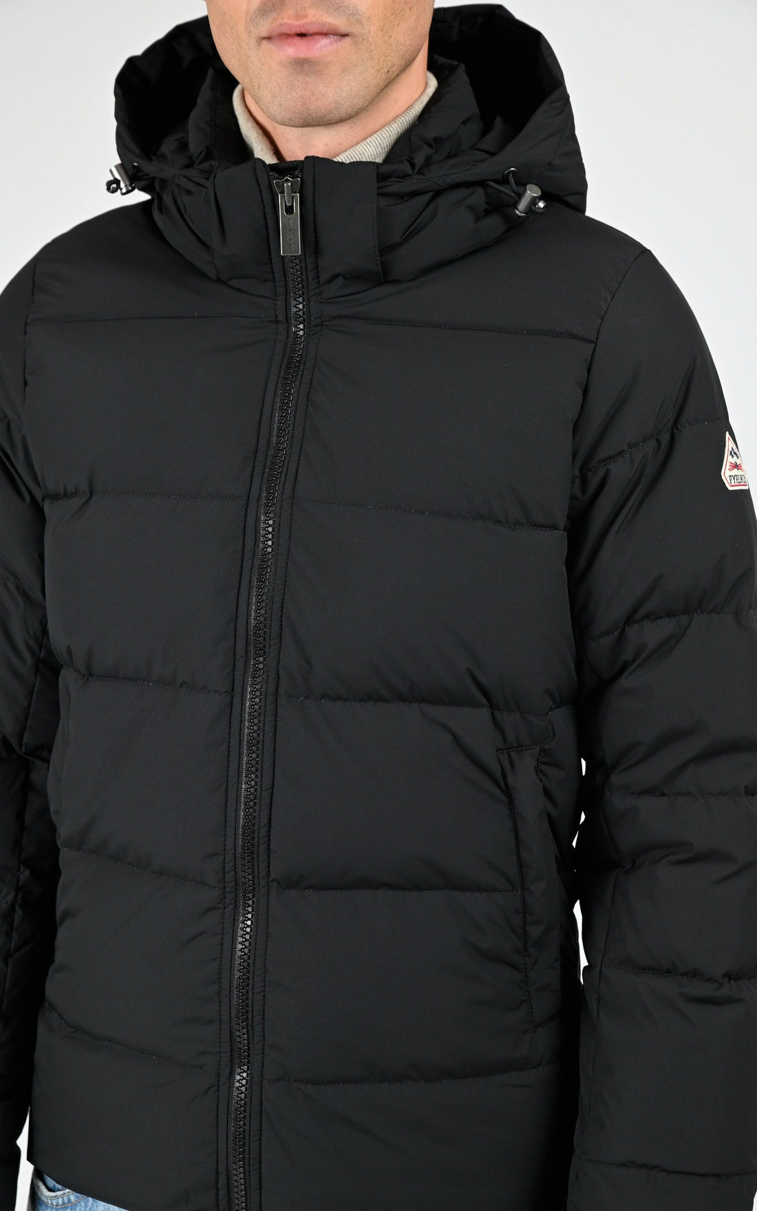 A &quot;SPOUTNIC RIPSTOP&quot; Noir Pyrenex Bl Doudoune Homme opened photo