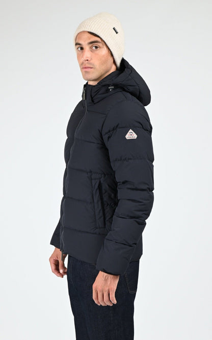 Bl doudoune Textile Homme Pyrenex, modèle Spoutnic mini ripstop de couleur deep ink