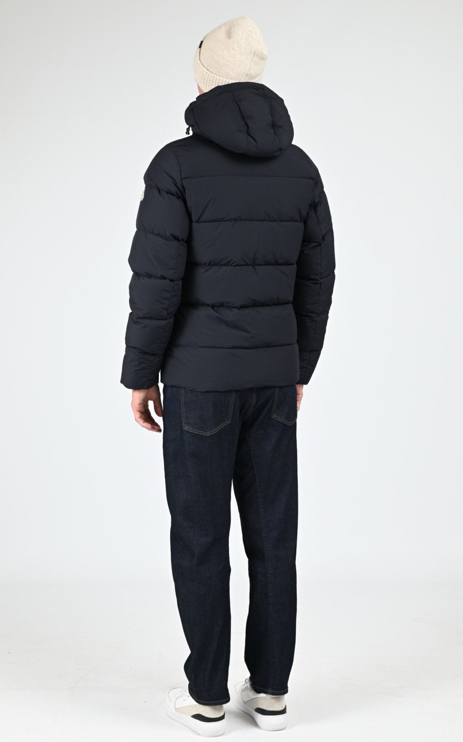 Bl doudoune Textile Homme Pyrenex, modèle Spoutnic mini ripstop de couleur deep ink 4