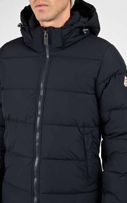 Bl doudoune Textile Homme Pyrenex, modèle Spoutnic mini ripstop de couleur deep ink
