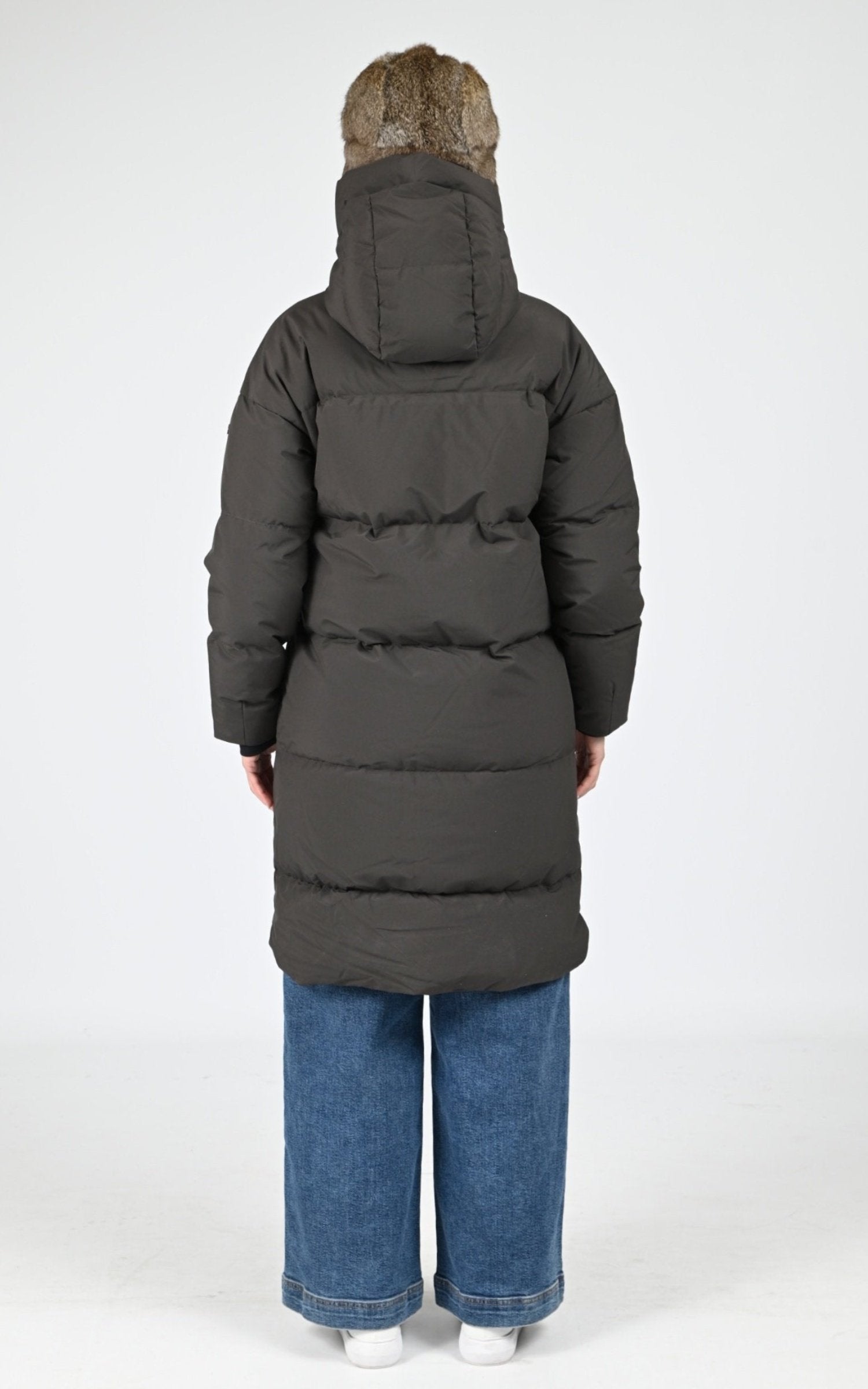 Man_doudoune Textile Femme Scandinavian Edition, modèle Swell iii de couleur after dark 4