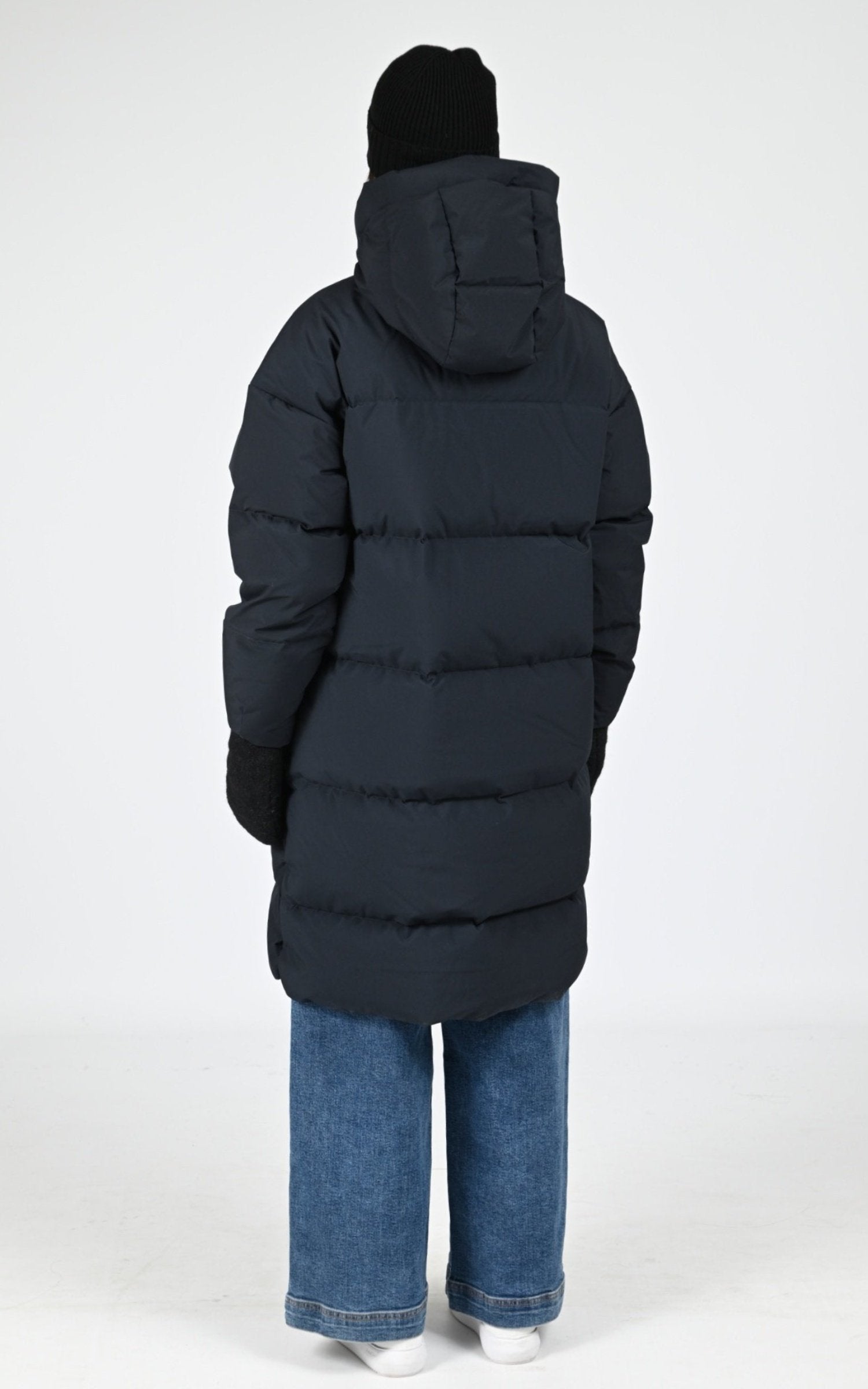 Man_doudoune Textile Femme Scandinavian Edition, modèle Swell iii de couleur midnight blue 4