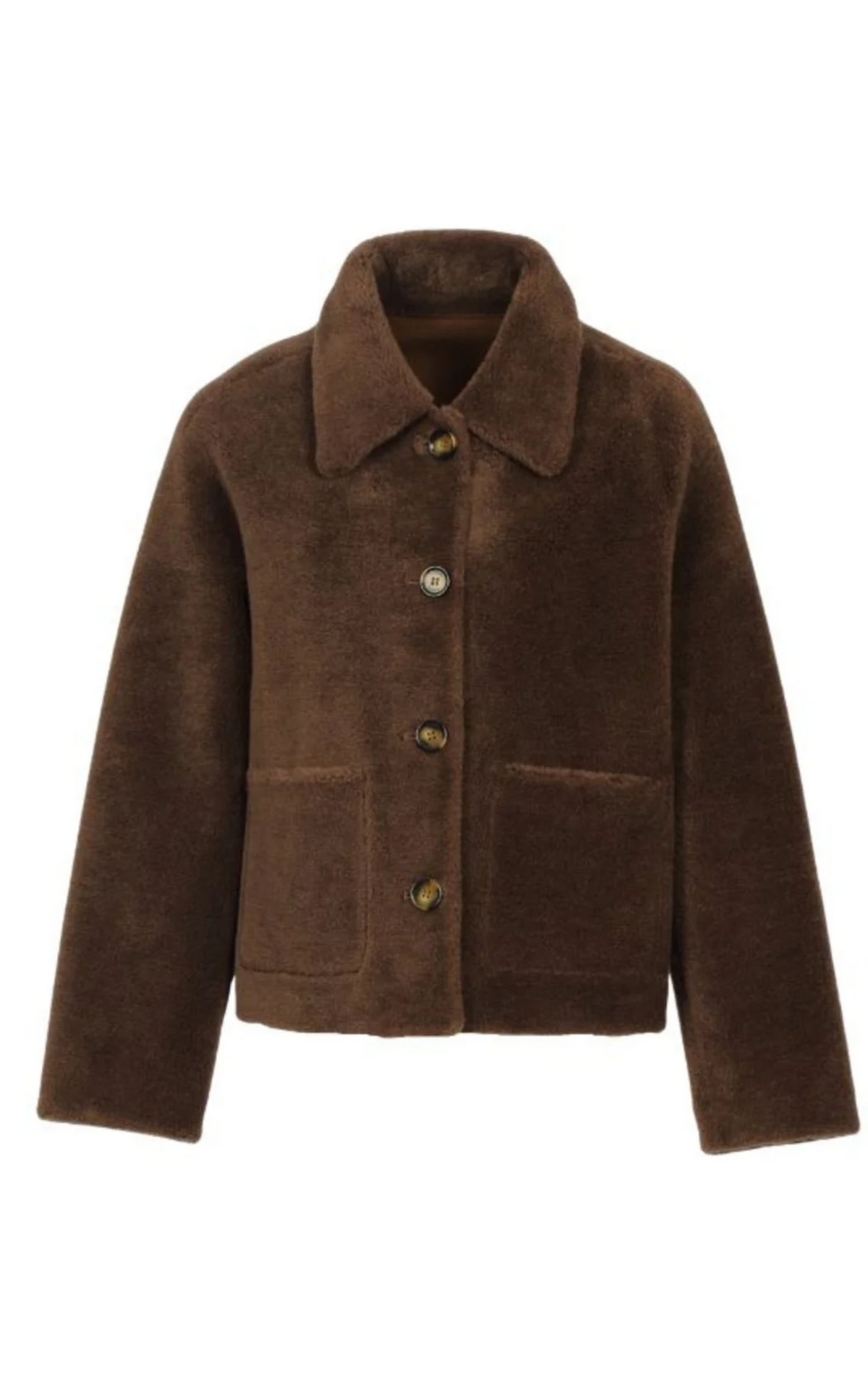 Veste réversible effet peau lainée Virginia