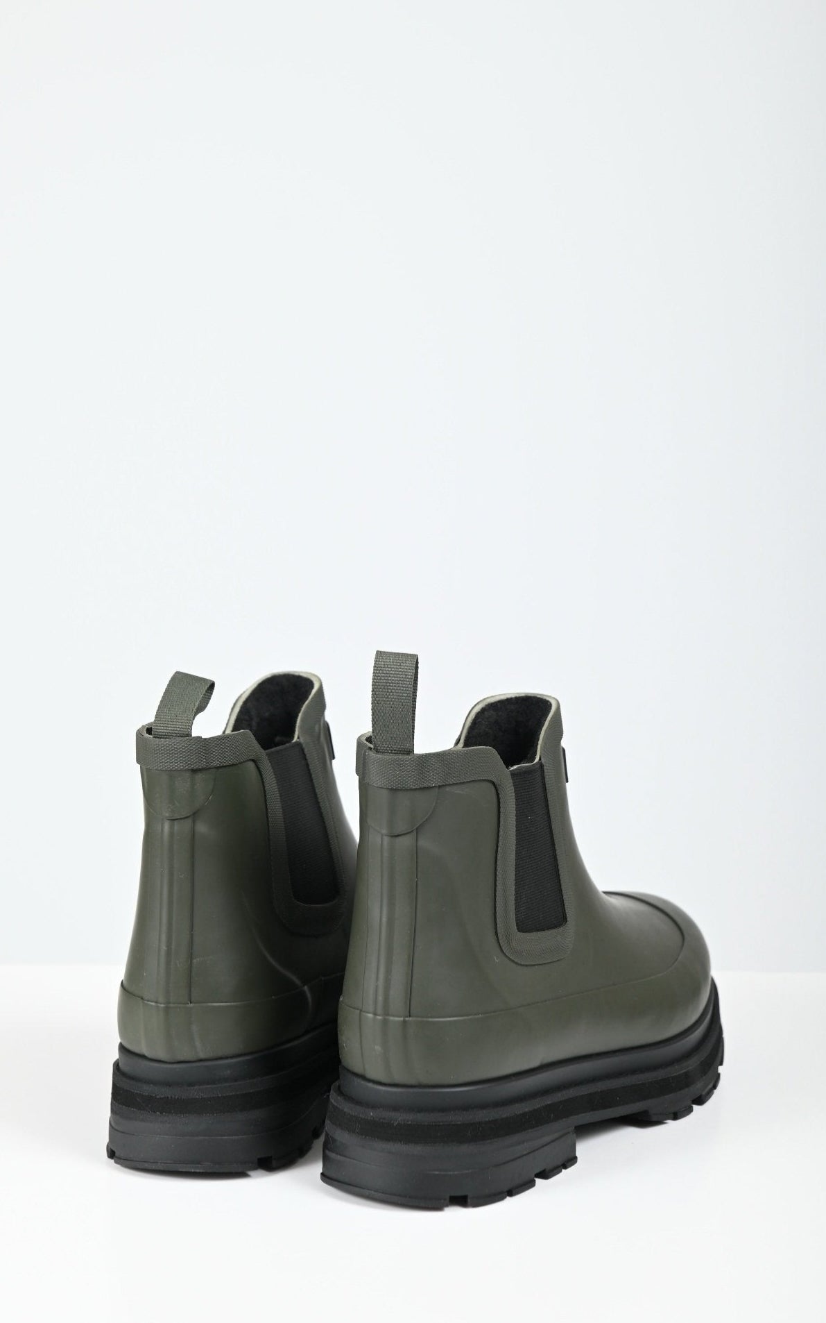 Bottines de pluie kaki 3