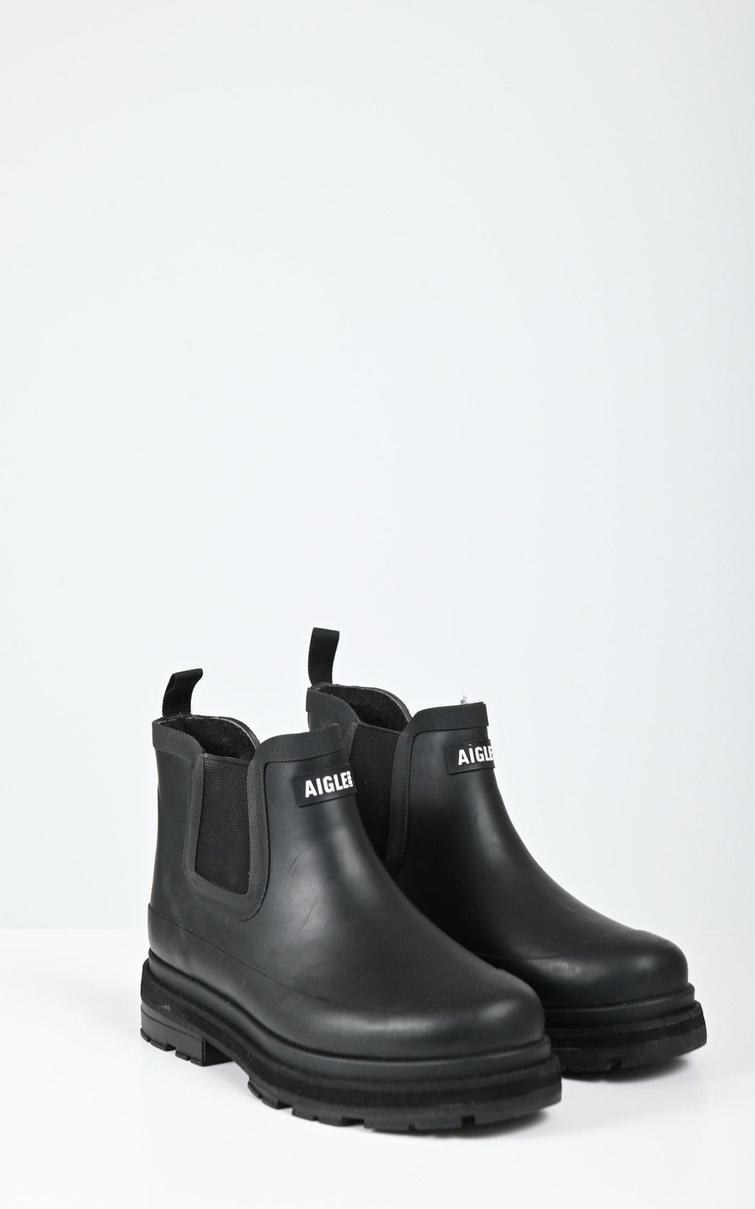 Bottines de pluie noir