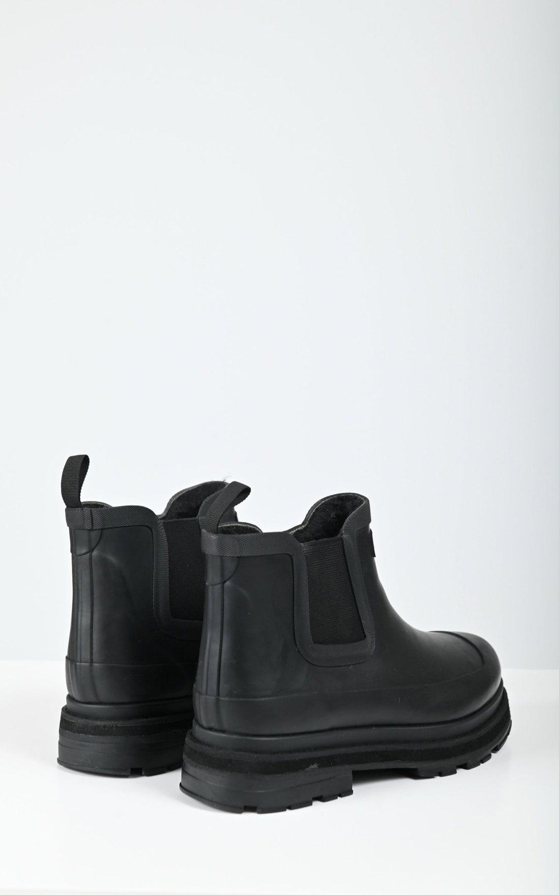 Bottines de pluie noir
