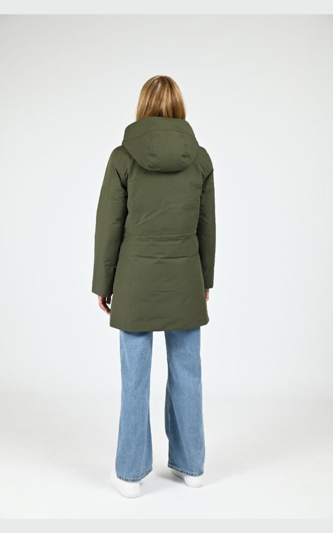 Parka Textile Femme Aigle, modèle Tralu aiw25woui004 de couleur kaki