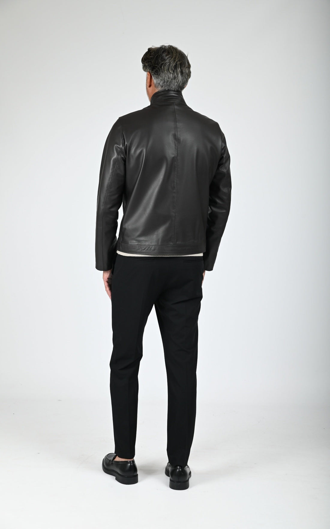 Blouson Trendy cuir marron