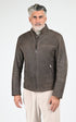 Blouson Df Homme La Canadienne, modèle Trendy de couleur marron