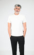 T-shirt Textile Homme Jaj -Schott-, modèle Ts clay de couleur white