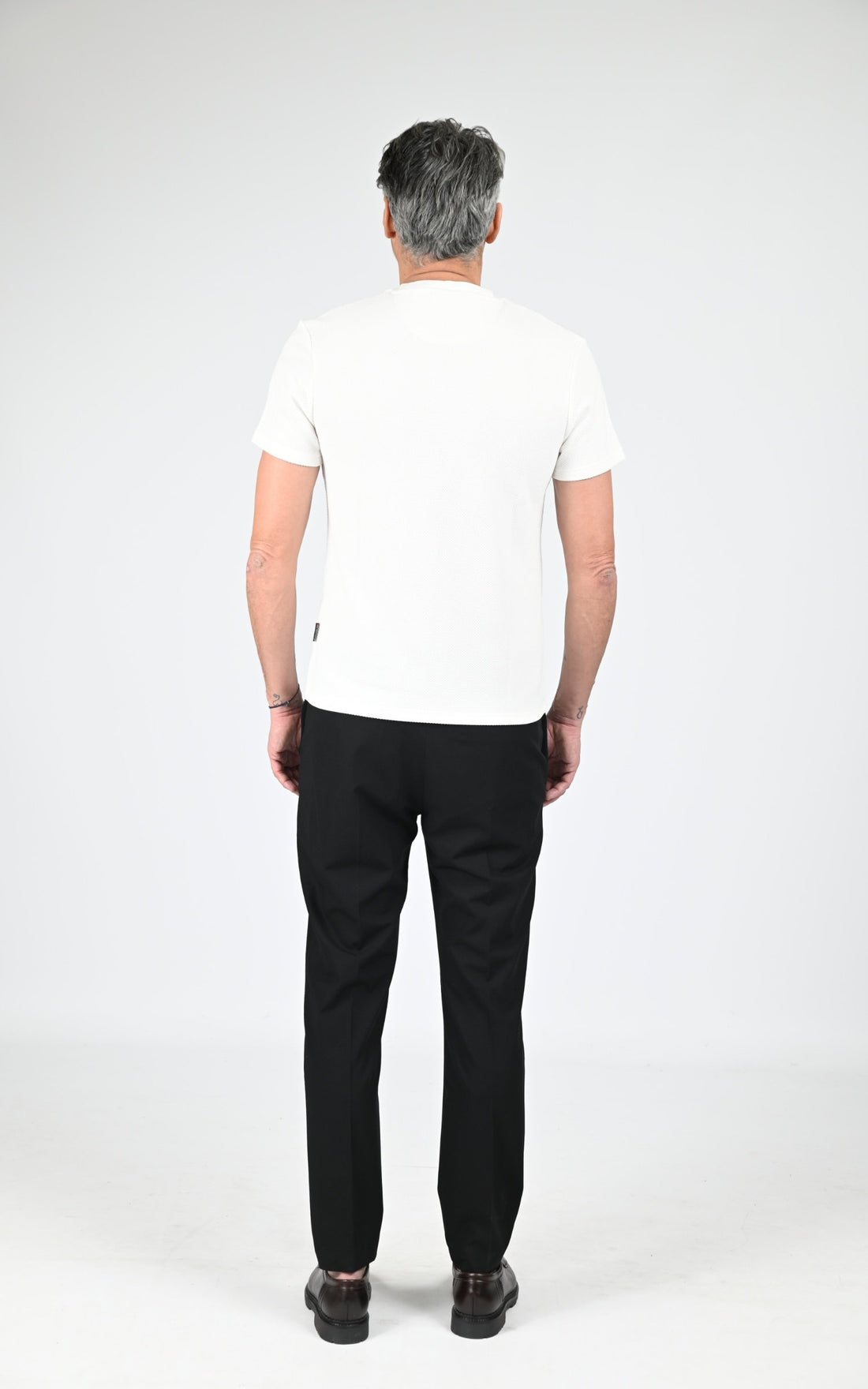 T-shirt Textile Homme Jaj -Schott-, modèle Ts clay de couleur white