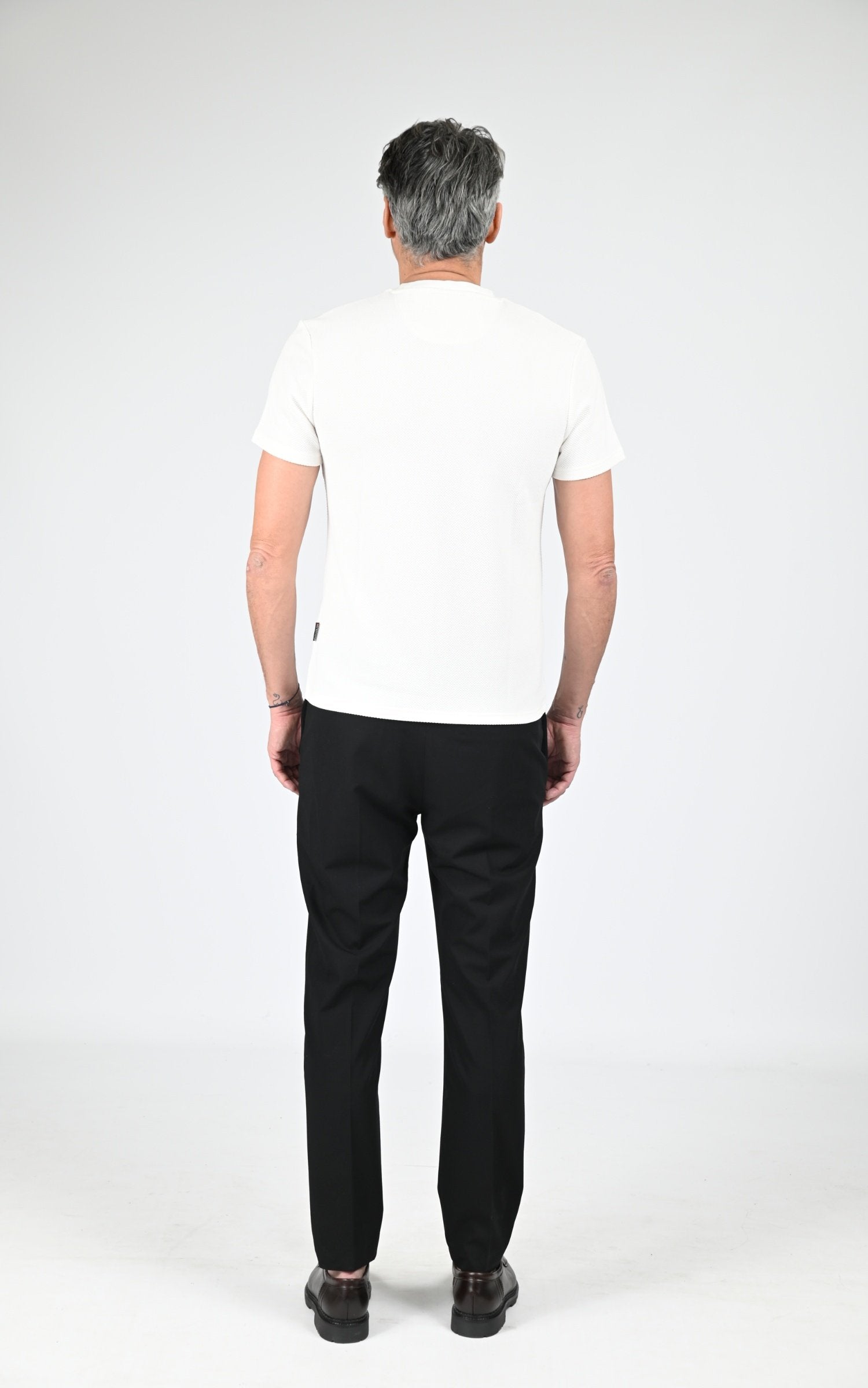 T-shirt Textile Homme Jaj -Schott-, modèle Ts clay de couleur white