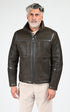 Blouson Df Homme Belstaff, modèle Tundra jacket 104592 de couleur major brown