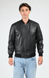 Blouson Cuir Homme Daytona 73, modèle Tyron 104443 de couleur black
