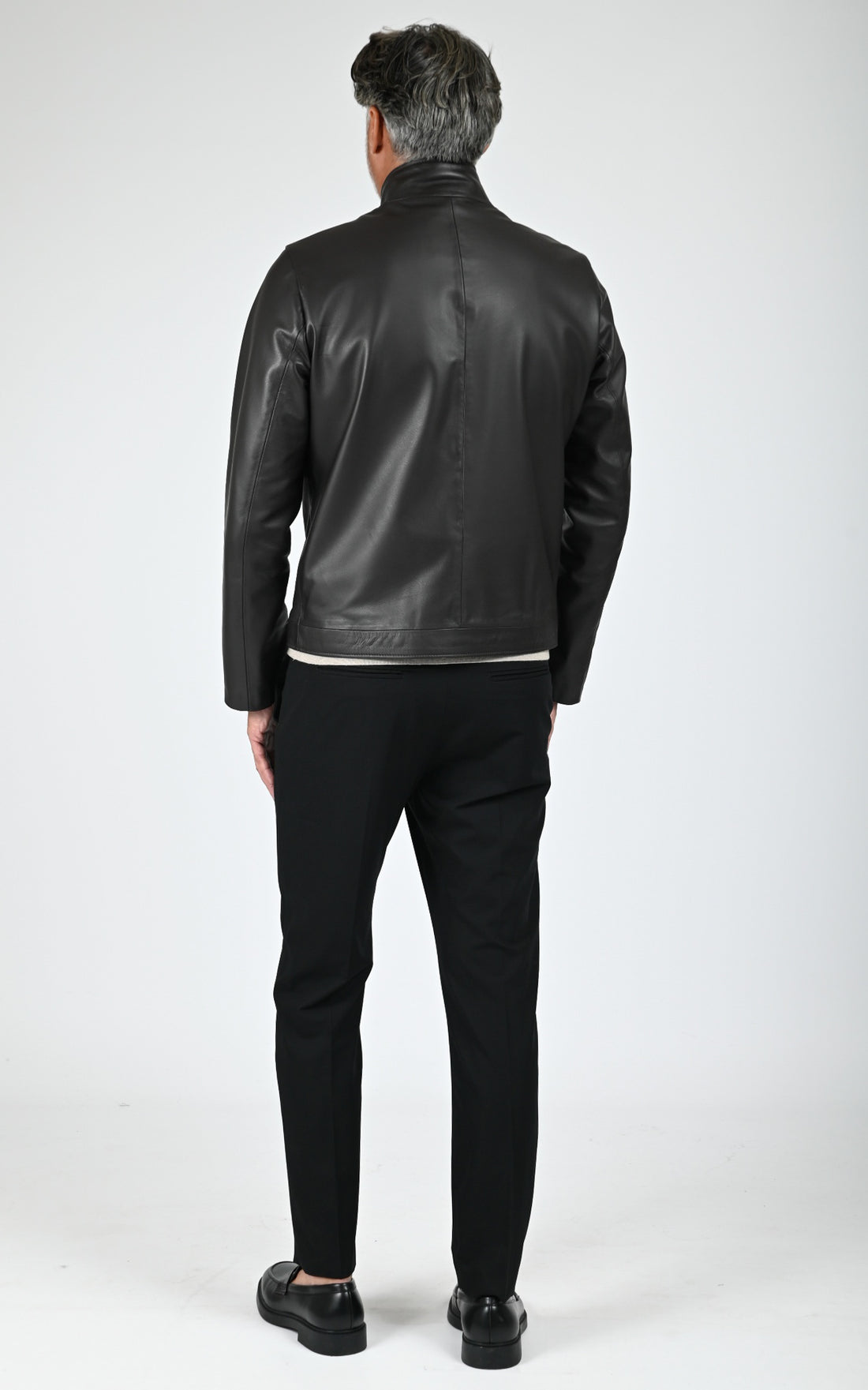 Blouson Trendy cuir marron