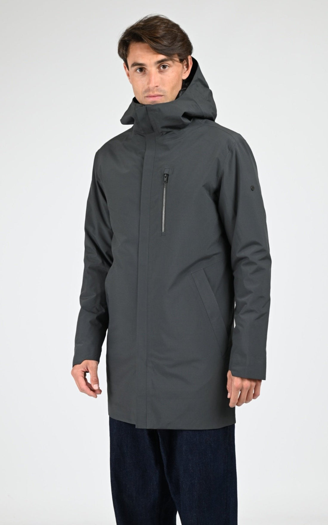 3/4 Textile Homme Scandinavian Edition, modèle Urban ii de couleur grey
