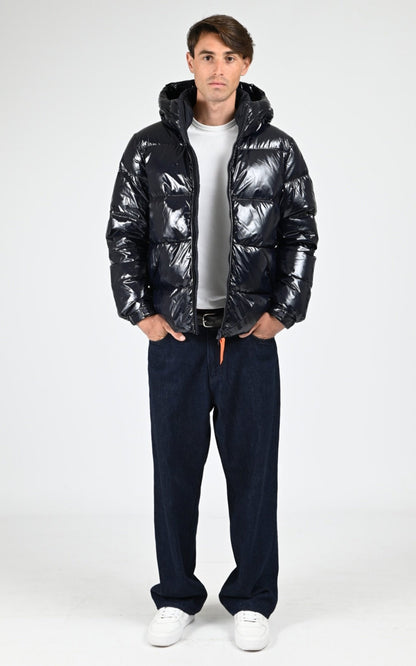 Bl doudoune Textile Homme Gertrude, modèle Vianney bright de couleur dark night