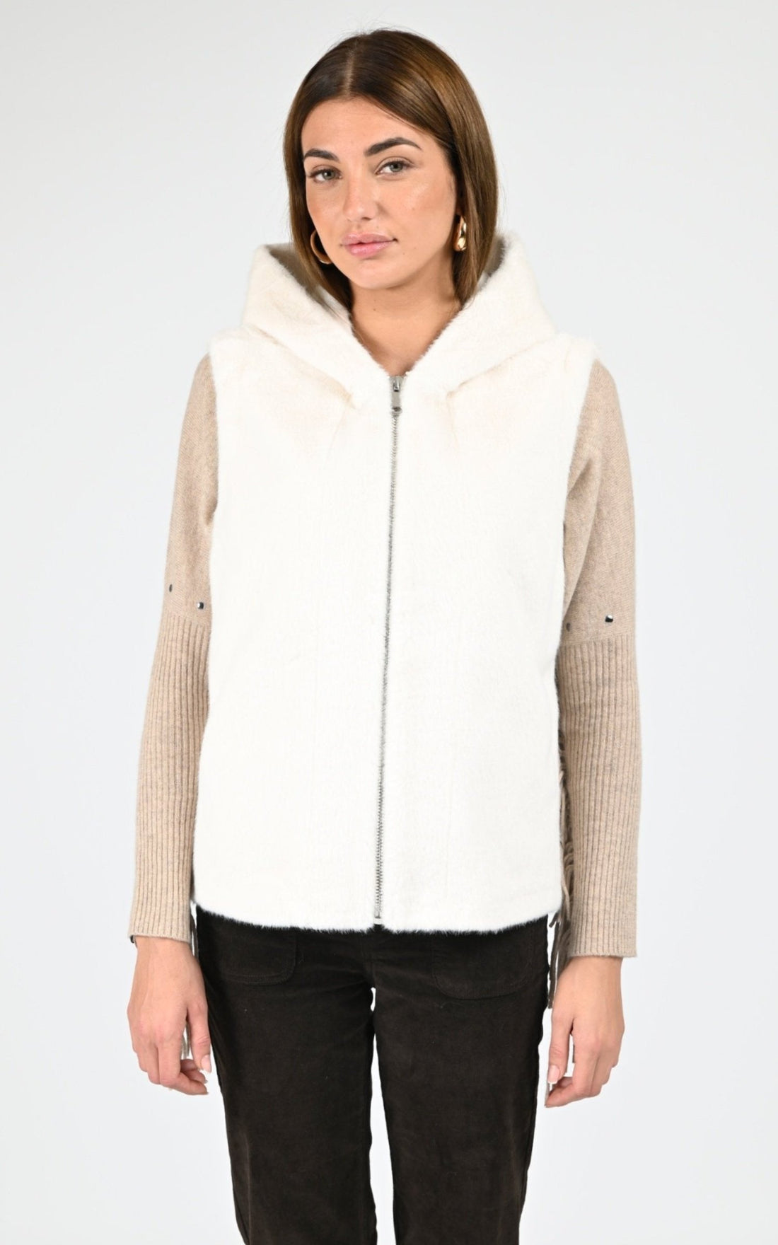 Gilet Textile Femme L&