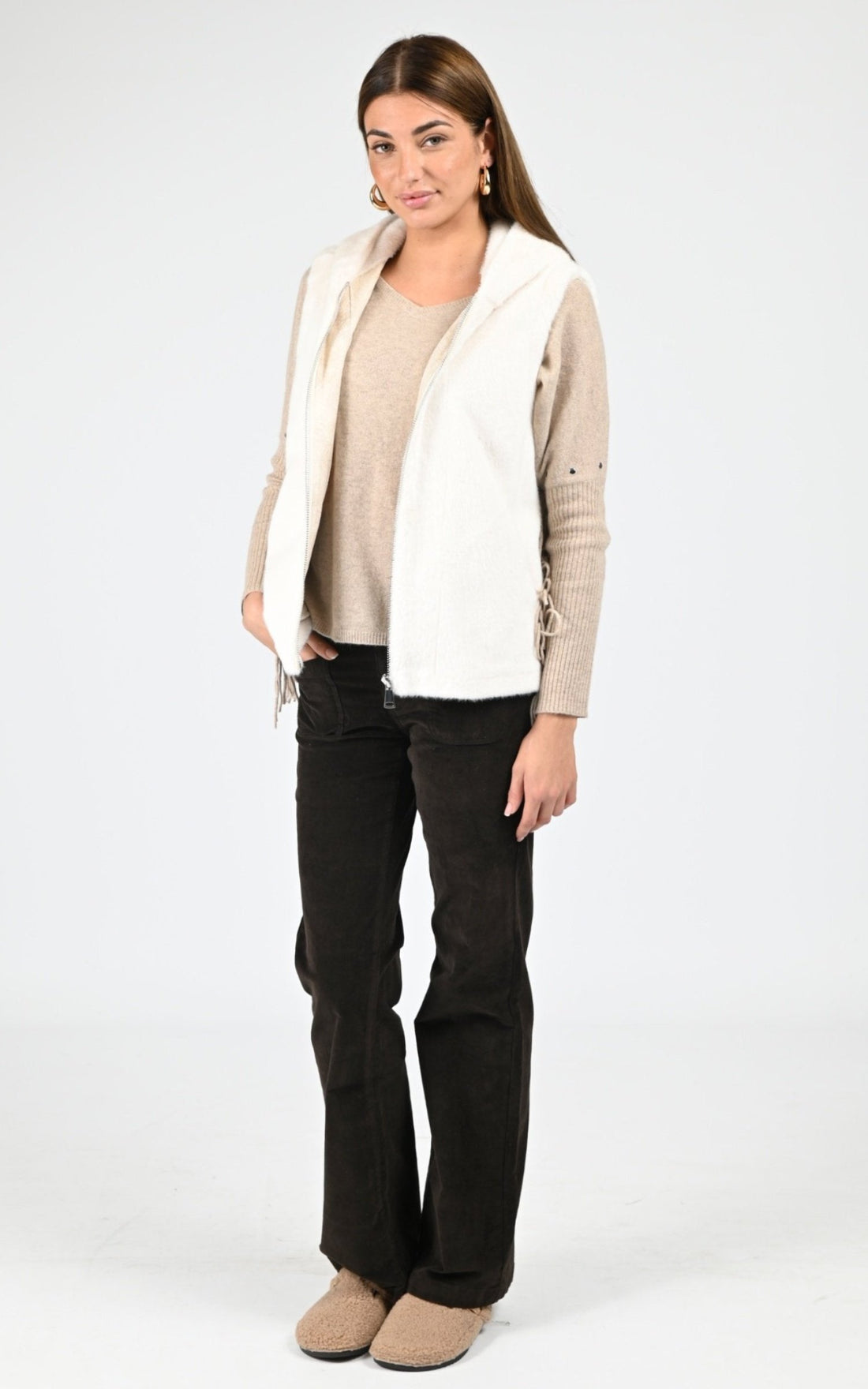 Gilet Textile Femme L&