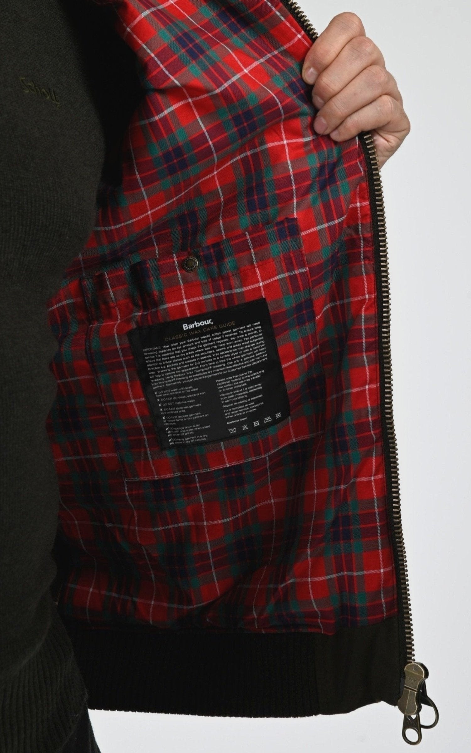 Veste cirée Porton olive 5