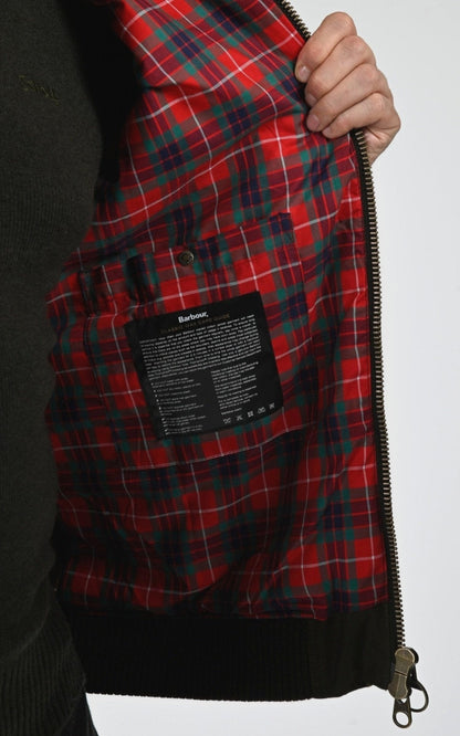 Veste cirée Porton olive