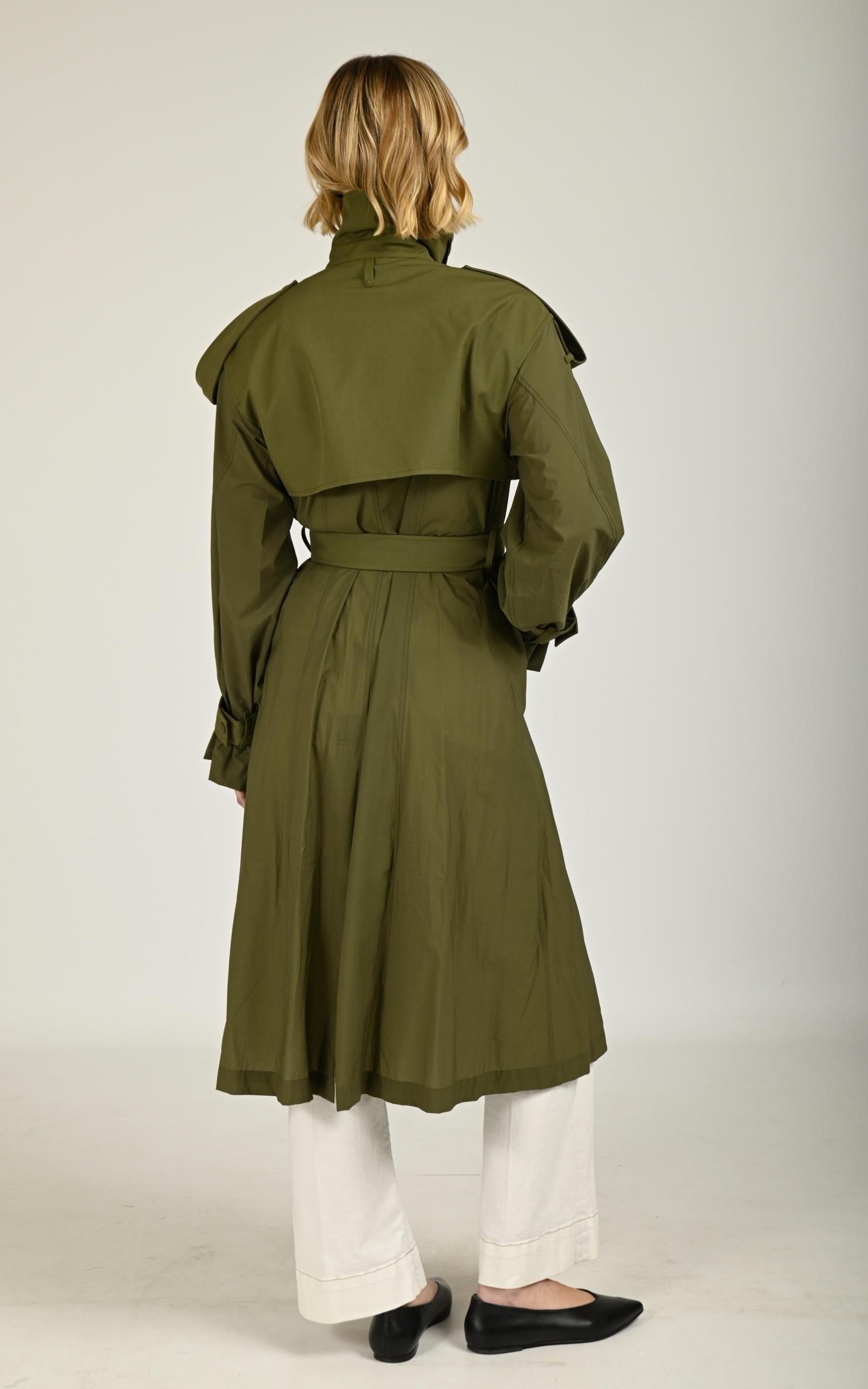 Women's Textile Trench Coat, all styles of clothing, jackets and