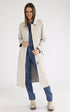 A "BARBRA K61337W" Beige K-Way Manteau Femme opened photo