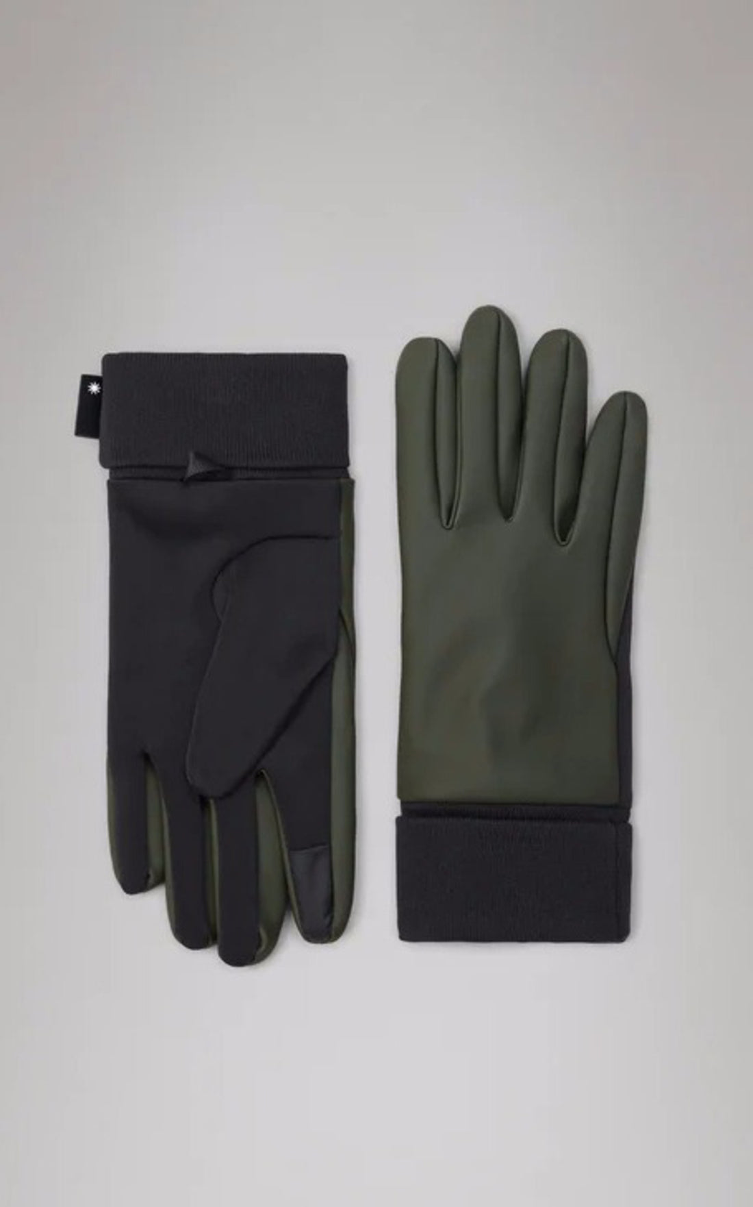 A &quot;16720 GLOVES W1T1&quot; Vert Rains Gants Mixte closed photo