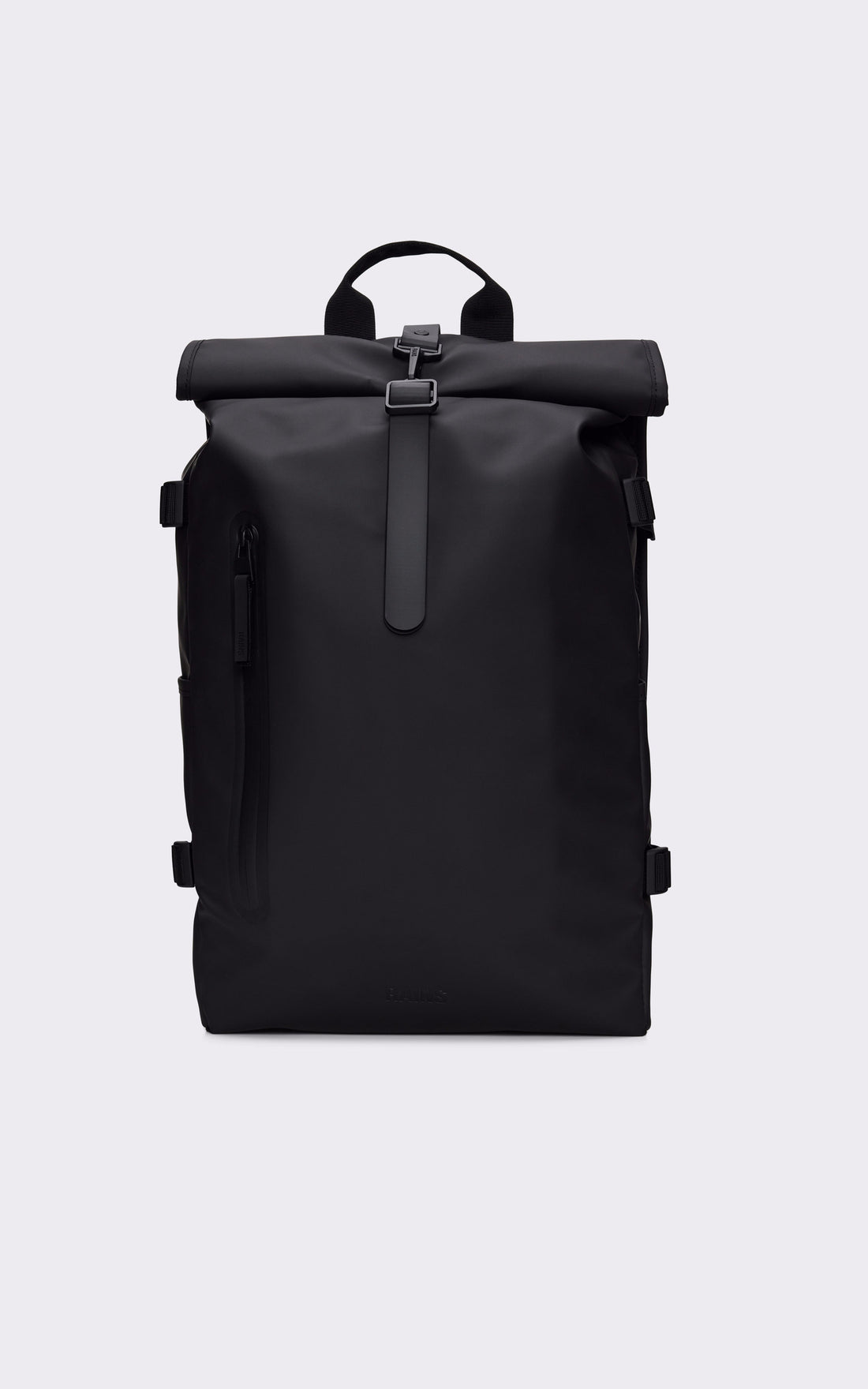 A &quot;14590 ROLLTOP RUCKSACK LARGE&quot; Noir Rains Sac A Dos Mixte interior photo