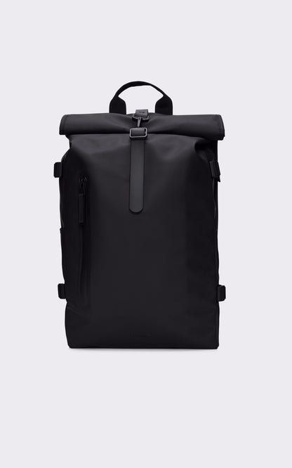 A &quot;14590 ROLLTOP RUCKSACK LARGE&quot; Noir Rains Sac A Dos Mixte interior photo