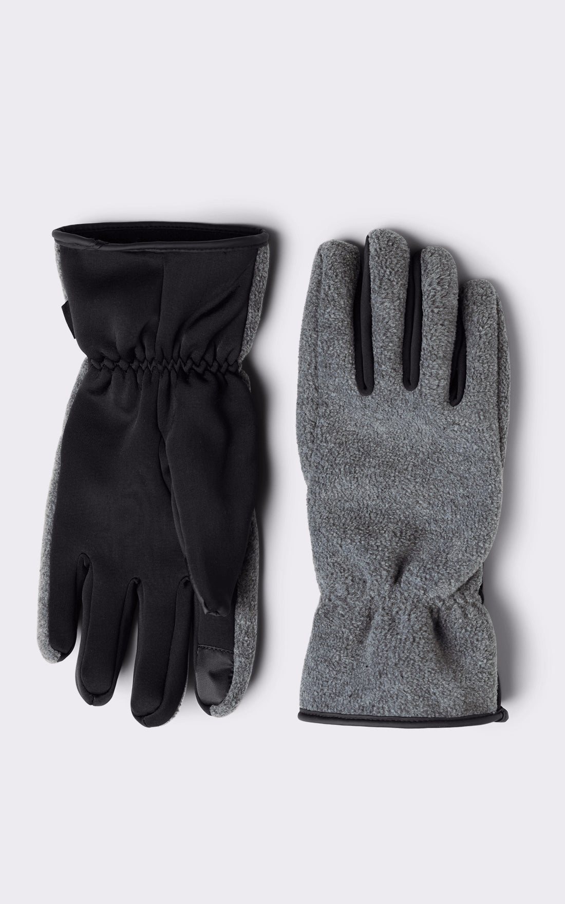 A &quot;21610 HEAVY FLEECE GLOVES T2&quot; Gris Rains Gants Mixte opened photo