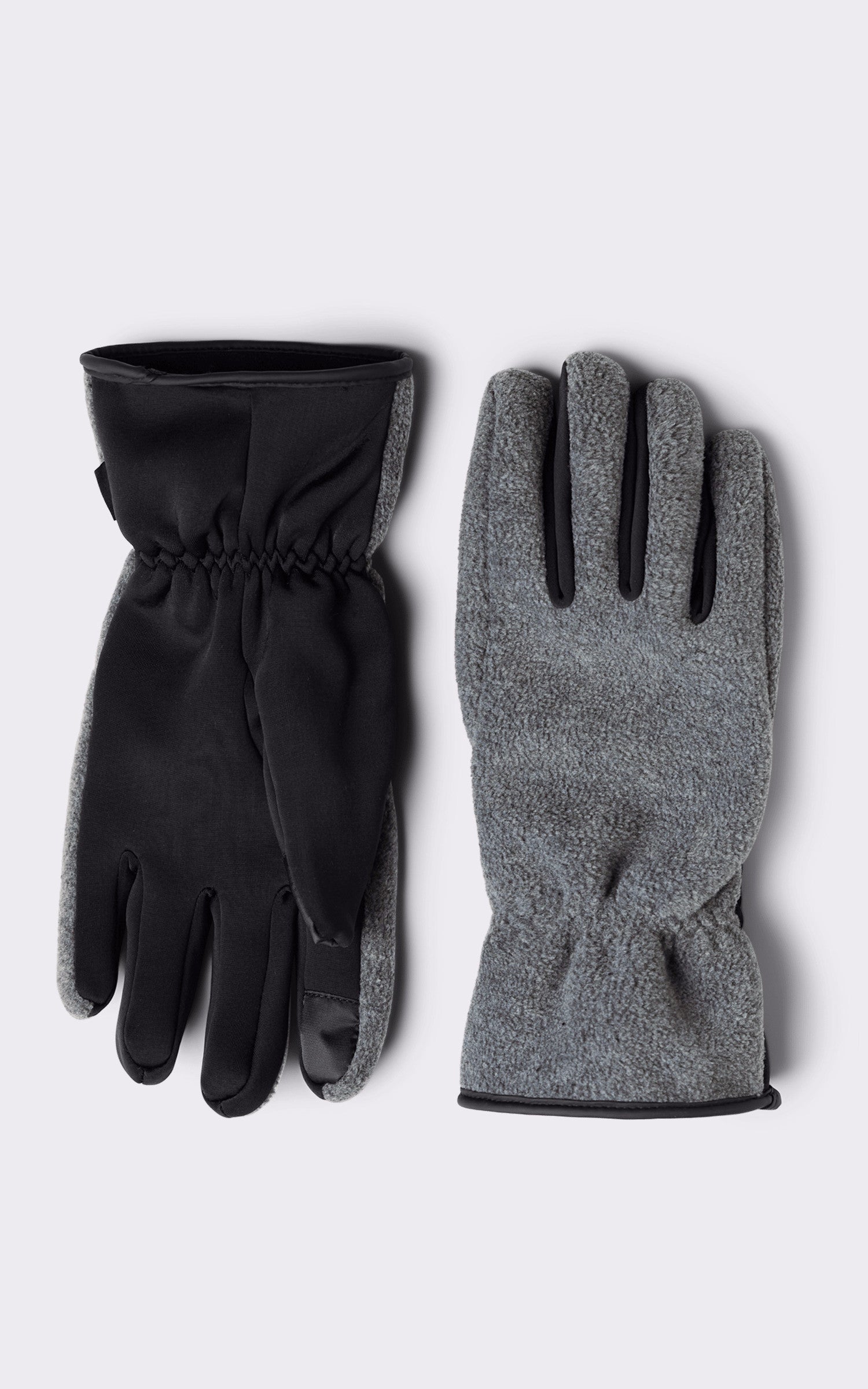 A &quot;21610 HEAVY FLEECE GLOVES T2&quot; Gris Rains Gants Mixte opened photo 1
