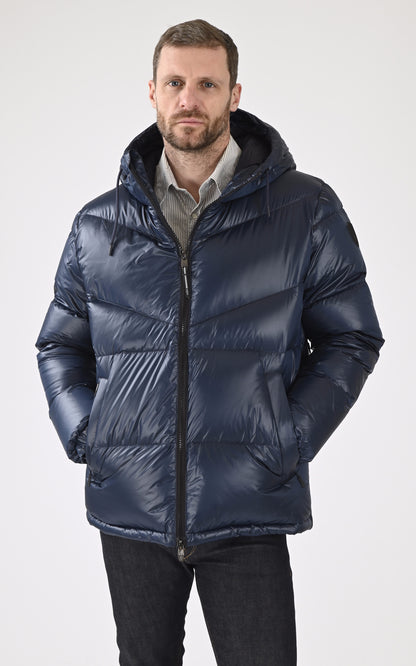 A &quot;DYNA&quot; Bleu Nobis Bl Doudoune Homme closed photo