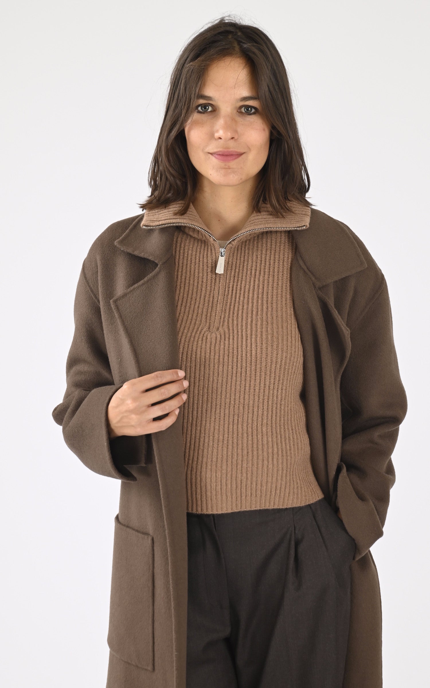 A &quot;MIMOSA 64703&quot; Marron Clair Oakwood Top Femme closed photo 2