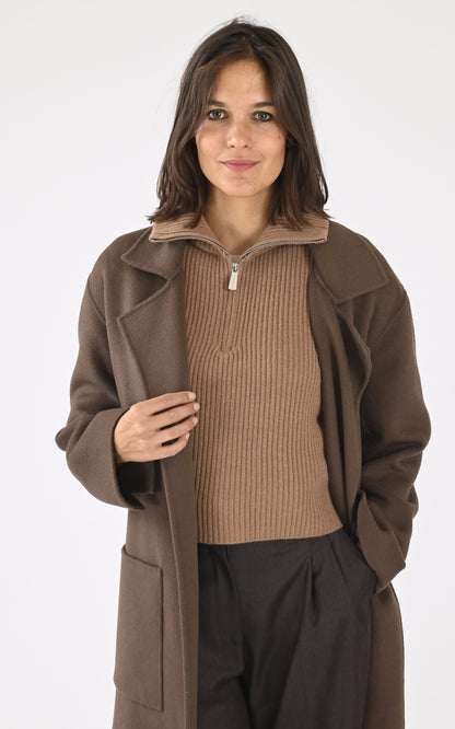 A &quot;MIMOSA 64703&quot; Marron Clair Oakwood Top Femme closed photo