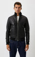 A "PAROS" Noir Serge Pariente Blouson Homme opened photo
