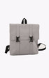 A "13310 MSN BAG MINI" Gris Clair Rains Sac Mixte opened photo
