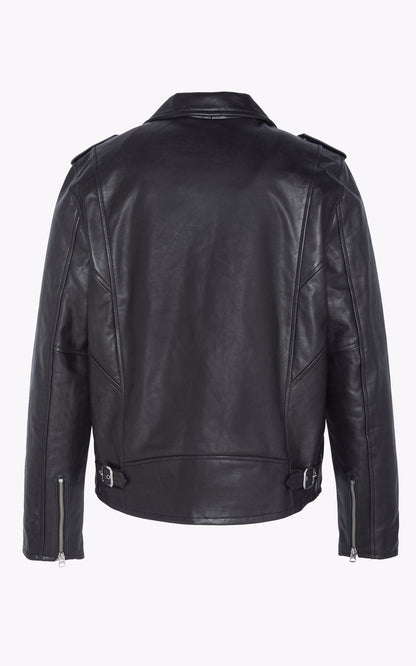 A &quot;LC1140 ICON&quot; Noir Schott Perfecto Homme details photo