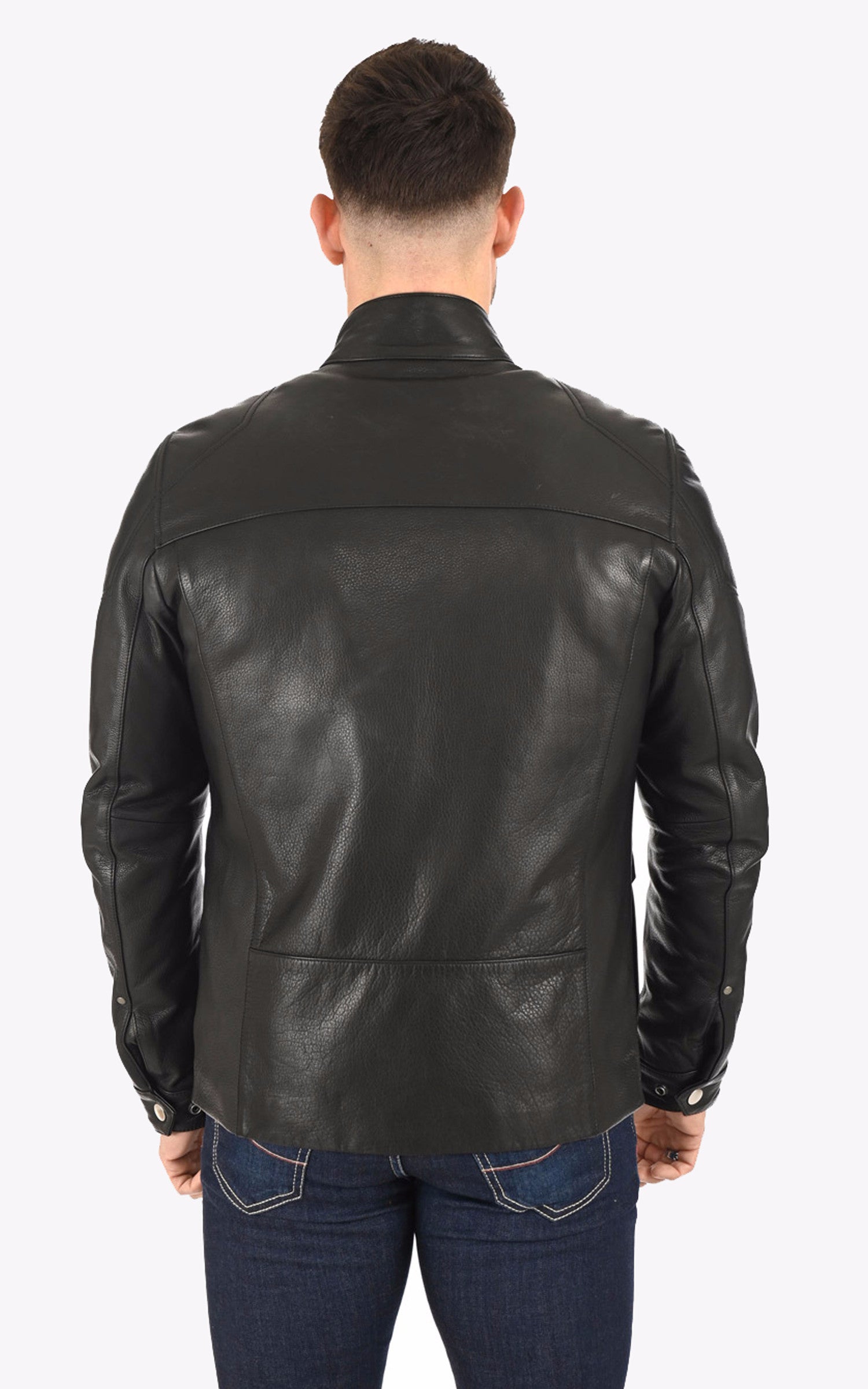 A &quot;RICHMOND 2022013&quot; Noir The Royal Racer Veste Homme interior photo